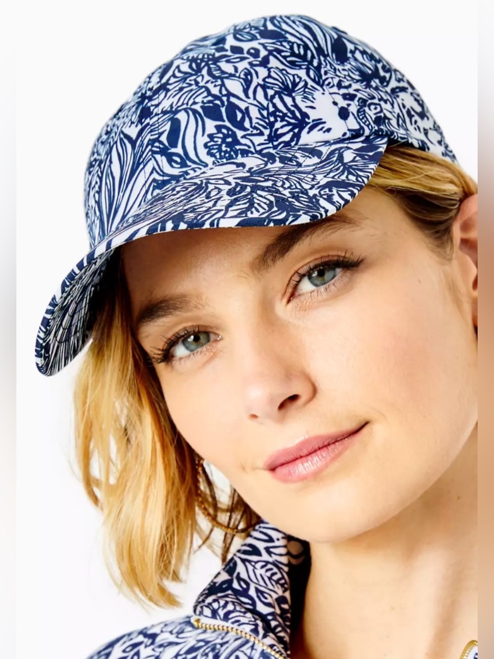 Lilly Pulitzer G’day Mate Run Around Hat NWT perfect print placement HTF